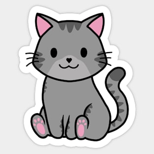 Tabby cat Sticker